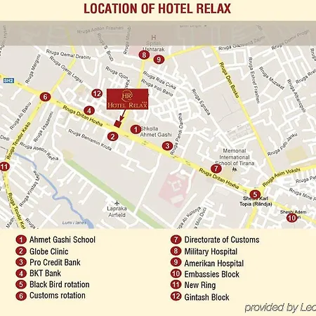 リラックス 3* ティラナ